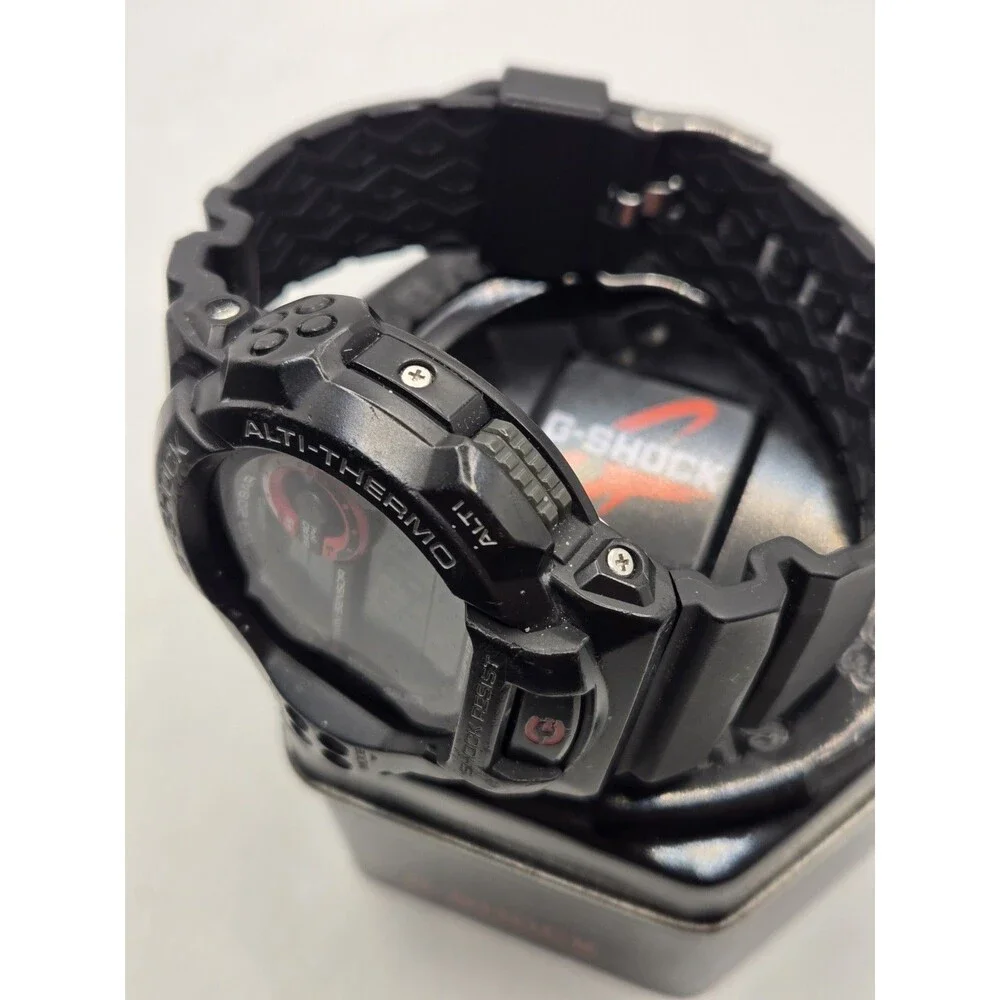 CASIO G-SHOCK GDF100 TWIN SENSOR Watch. Barometer/Temp/Altitude. Tin. New Batt